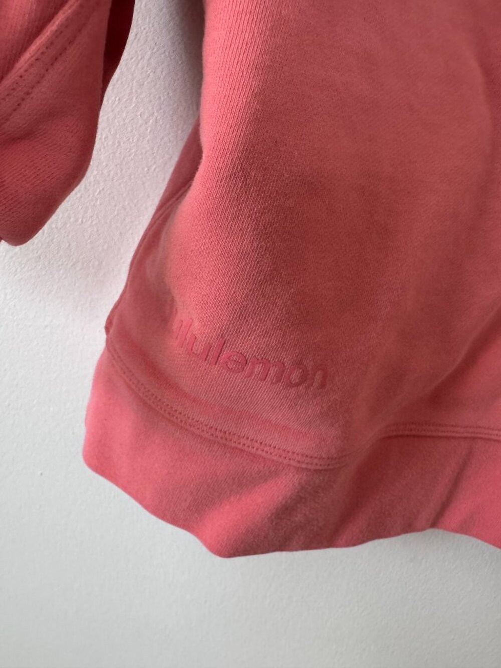 Lululemon Crew Sweatshirt Coral - Picture 3 of 11